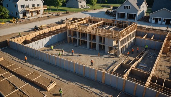 Étapes de construction de maison neuve